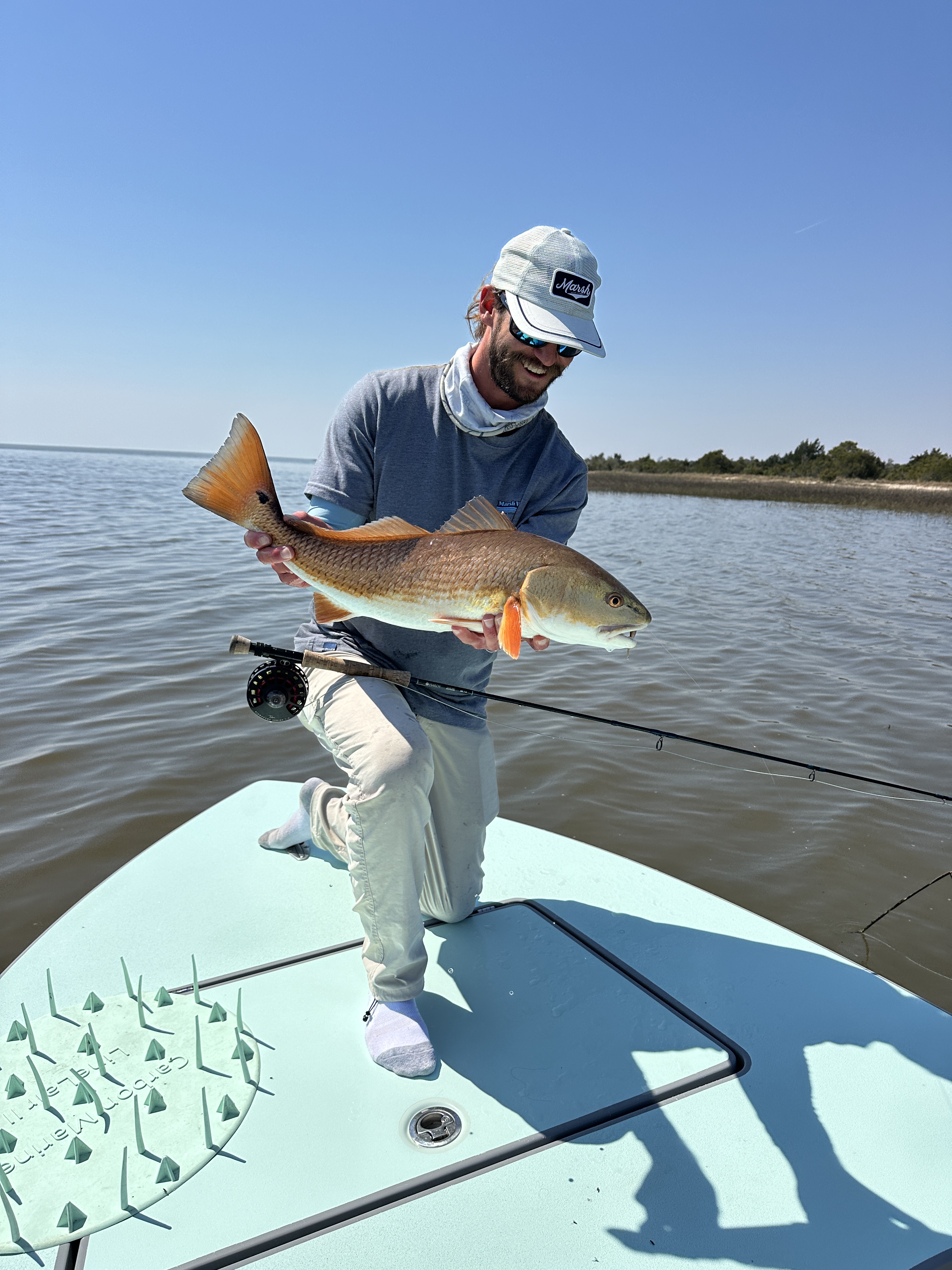 Charleston redfish on fly